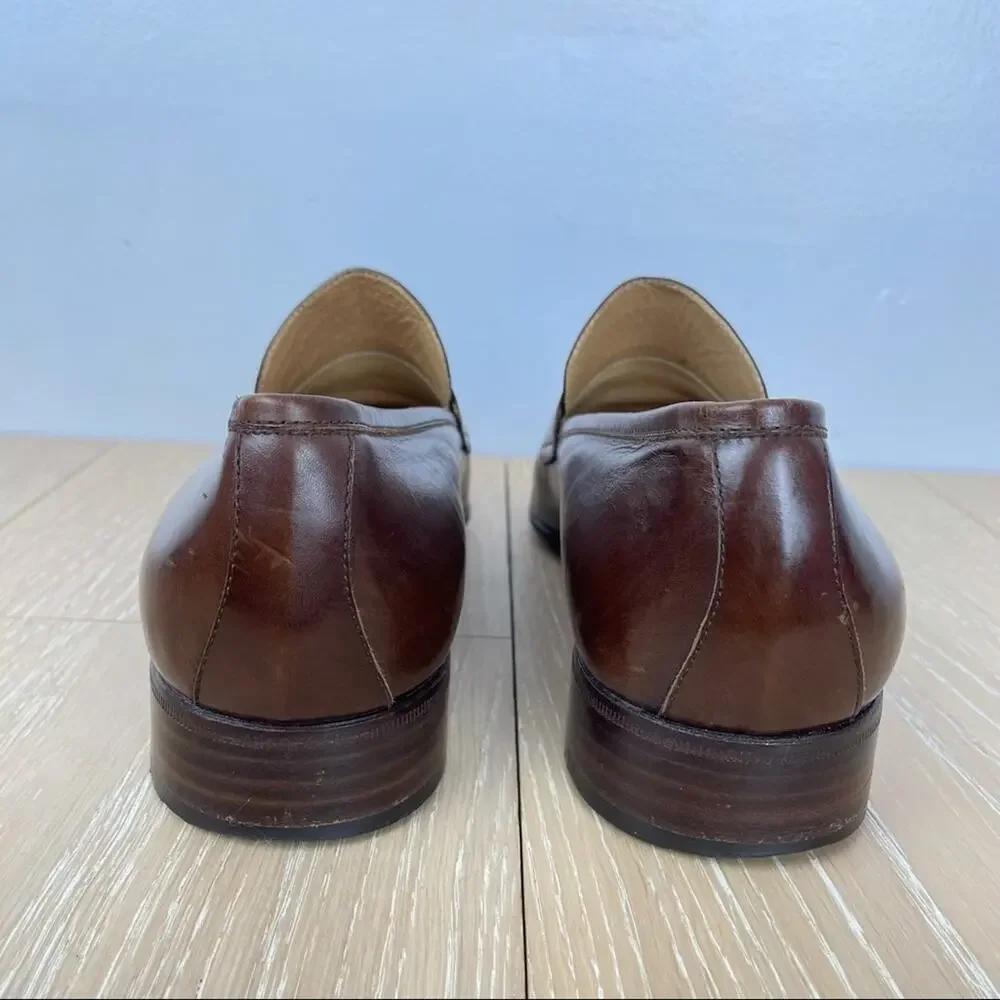 Mauro | Italian Leather Loafers Brown